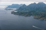 Insel Hinnøya. Berg Stortinden