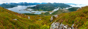 Insel Hinnøya. Aussichtspunkt Pundslett