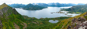 Insel Hinnøya. Aussichtspunkt Pundslett