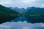 Lofoten. Insel Austvågøya. Svolvær. See Litl-Kongsvatnet