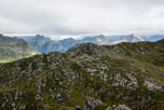 Lofoten. Insel Austvågøya. Svolvær Berge. Berg Tuva