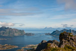 Lofoten. Insel Austvågøya. Svolvær Berge. Berg Blatinden