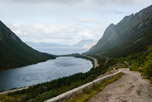 Lofoten. Insel Austvågøya. Berg Glomtinden