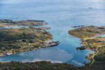 Lofoten. Insel Austvågøya. Berg Glomtinden