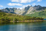 Lofoten. Insel Austvågøya. Wanderung zum Berg Glomtinden