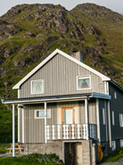 Lofoten. Vestvågøy. Dorf Utakleiv