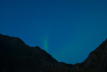 Lofoten. Vestvågøy. Nordlicht