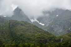 Raftsund. Berge