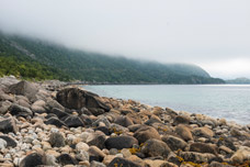 Sløverfjorden. Ufer
