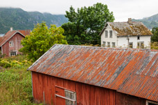 Sløverfjorden. Siedlung Sløvra