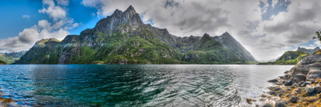 Lofoten. Sloverfjorden