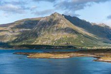 Lofoten. Gimsøystraumen Brücke