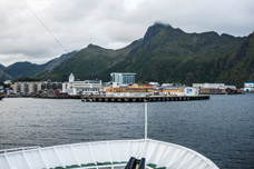 Lofoten. Svolvær. Hafen