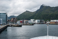 Lofoten. Svolvær. Hafen