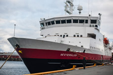 Lofoten. Svolvær. MS Vesterålen