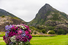 Insel Hinnøya. Dorf Øvre Årstein