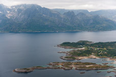 Insel Hinnøya. Berg Stortinden
