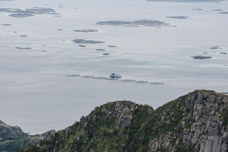 Insel Hinnøya. Berg Stortinden