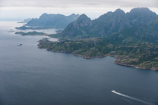 Insel Hinnøya. Berg Stortinden