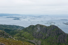 Insel Hinnøya. Berg Stortinden