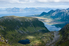 Lofoten. Insel Austvågøya. Zum Berg Matmora