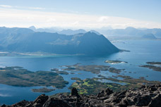 Lofoten. Insel Austvågøya. Berg Mathmora