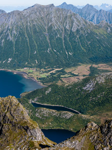Lofoten. Insel Austvågøya. Berg Mathmora