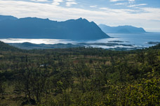 Lofoten. Insel Austvågøya. Berg Mathmora