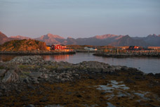 Lofoten. Insel Austvågøya. Fischerdorf Laukvik