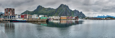 Lofoten. Insel Austvågøya. Svolvær