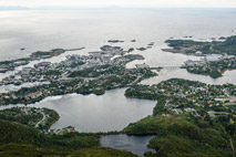 Lofoten. Insel Austvågøya. Svolvær Berge. Berg Tuva