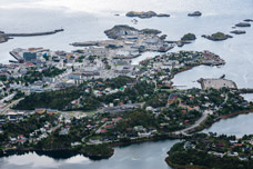 Lofoten. Insel Austvågøya. Svolvær Berge. Berg Blatinden