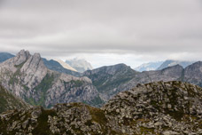 Lofoten. Insel Austvågøya. Svolvær Berge. Berg Blatinden