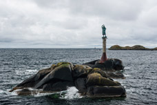 Lofoten. Insel Austvågøya. Stadt Svolvær. Fiskarkona
