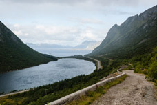 Lofoten. Insel Austvågøya. Berg Glomtinden