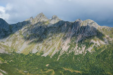 Lofoten. Insel Austvågøya. Berg Glomtinden