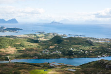 Lofoten. Insel Austvågøya. Berg Glomtinden