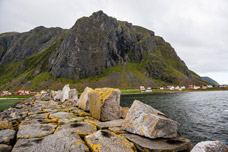 Lofoten. Vestvågøy. Fischerdorf Eggum. Mole