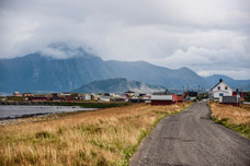 Lofoten. Vestvågøy. Fischerdorf Eggum.