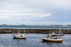 Lofoten. Vestvågøy. Fischerdorf Eggum.