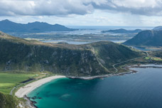 Lofoten. Vestvågøy. Haukland