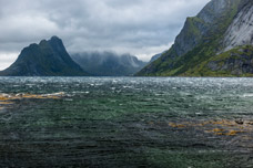 Lofoten. Moskenesøy. Reinefjorden