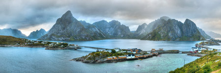 Lofoten. Moskenesøy. Reine