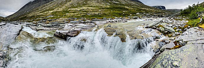 Rondane. Wanderweg: Dørålseter-Bjørnholia (über Høgronden)
