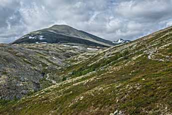 Rondane. Wanderweg: Bjørnholia-Rondvassbu
