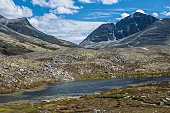 Rondane. Wanderweg: Rondvassbu-Dørålseter