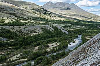 Rondane. Wanderweg: Rondvassbu-Dørålseter