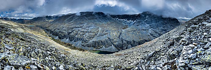 Rondane. Wanderweg: Rondvassbu-Dørålseter