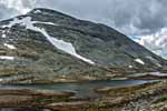 Rondane. Wanderweg: Bjørnholia-Rondvassbu