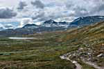Rondane. Wanderweg: Bjørnholia-Rondvassbu